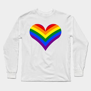 LGBT Heart Long Sleeve T-Shirt